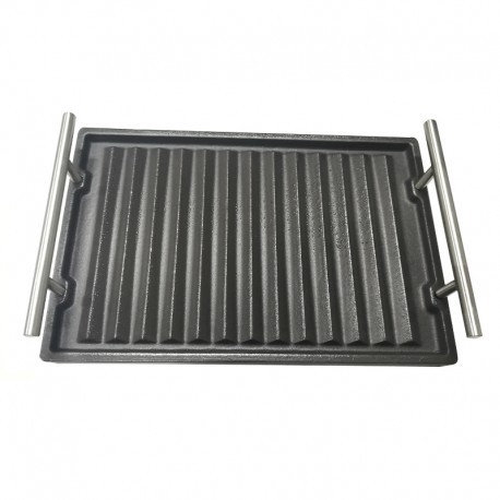 BISTECCHIERA IN GHISA 30x20 C-MANIGLIE