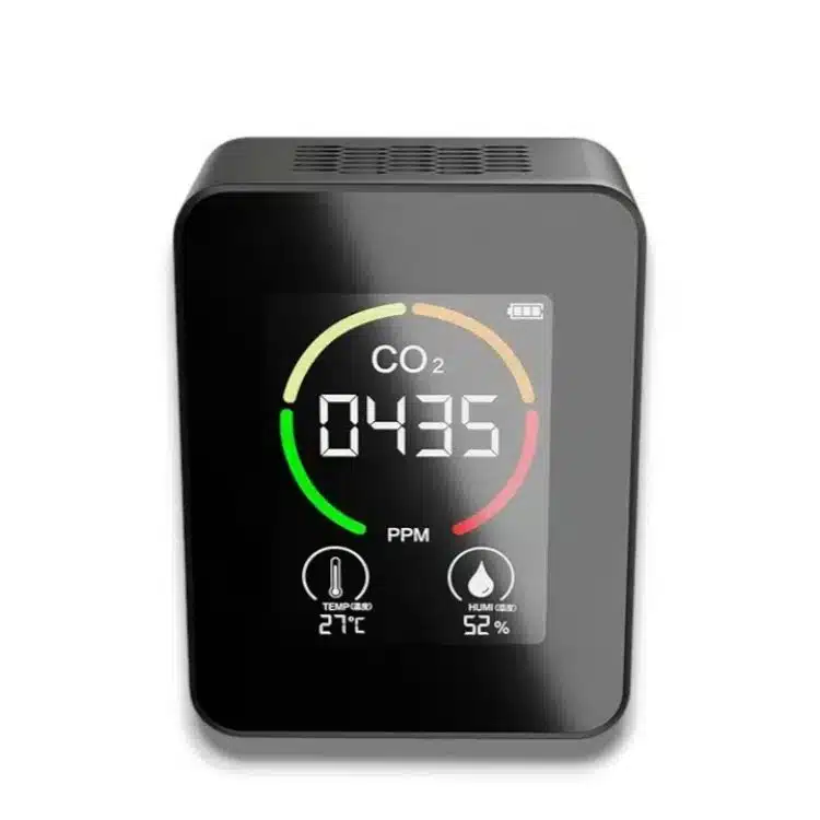 Sensore Ambientale di Anidride Carbonica con Schermo LCD a Colori