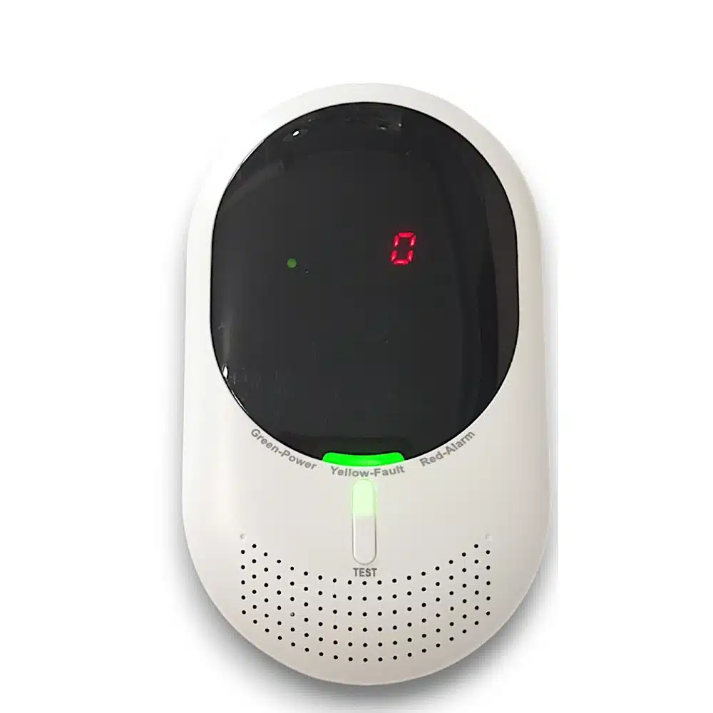 Rilevatore Gas e Monossido Wi-Fi con Cavo Elettrico Wi-Fi – Sicurezza 24/7 per la Tua Casa