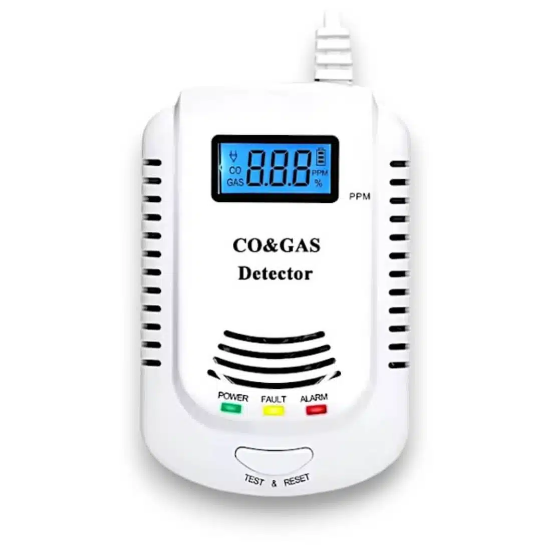Sensore Multigas + CO con Batteria di Emergenza – Allarme Sicurezza per Casa e B&B