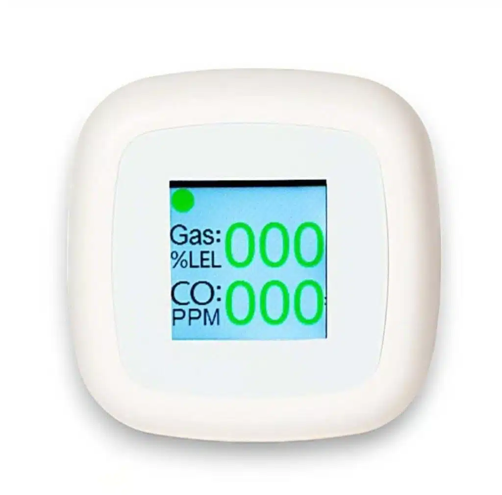 Rilevatore Wi-Fi Multigas e Monossido di Carbonio 2 in 1, progettato per